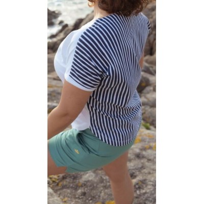 Camiseta cruceta blanca SLX blanca mujer