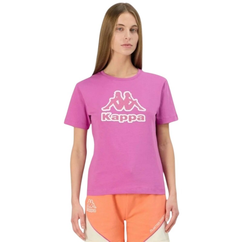 Camiseta Violeta KAPPA GIOCCO GRAPHIK VIOLET BODACIOUS MUJER