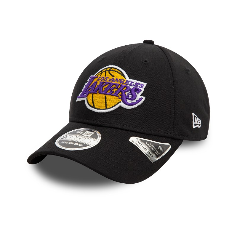 Gorra negra NEW ERA  Lakers negra