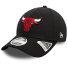Gorra negra NEW ERA Chicago Bulls