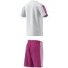 Conjunto Blanco ADIDAS LK 3S T-SET 160 WHITE/SELUFU NIÑA