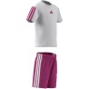 Conjunto Blanco ADIDAS LK 3S T-SET 160 WHITE/SELUFU NIÑA
