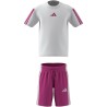 Conjunto Blanco ADIDAS LK 3S T-SET 160 WHITE/SELUFU NIÑA