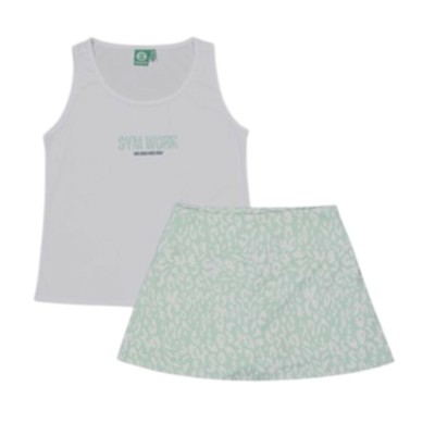 Conjunto blanco-verde GO&WIND blanco-verde niña
