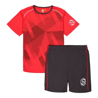 Conjunto rojo-gris GO&WIND rojo niño