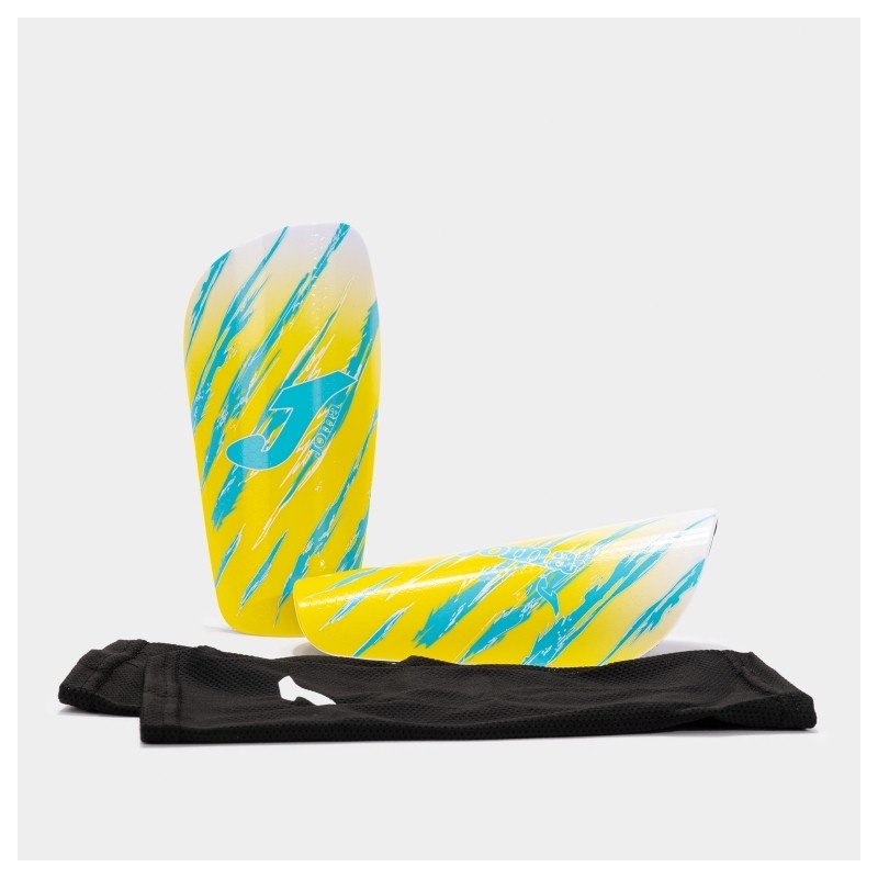 Espinilleras amarillas Joma ESPINILLERAS SPIDER AMARILLO TURQUESA FLÚOR  4