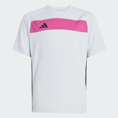 Camiseta manga corta Adidas-TIRO ES JSY Y-JD0588  GRIS -UNISEX JUNIOR