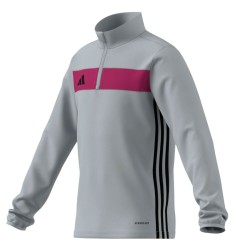 Sudadera gris Adidas tiro gris JR