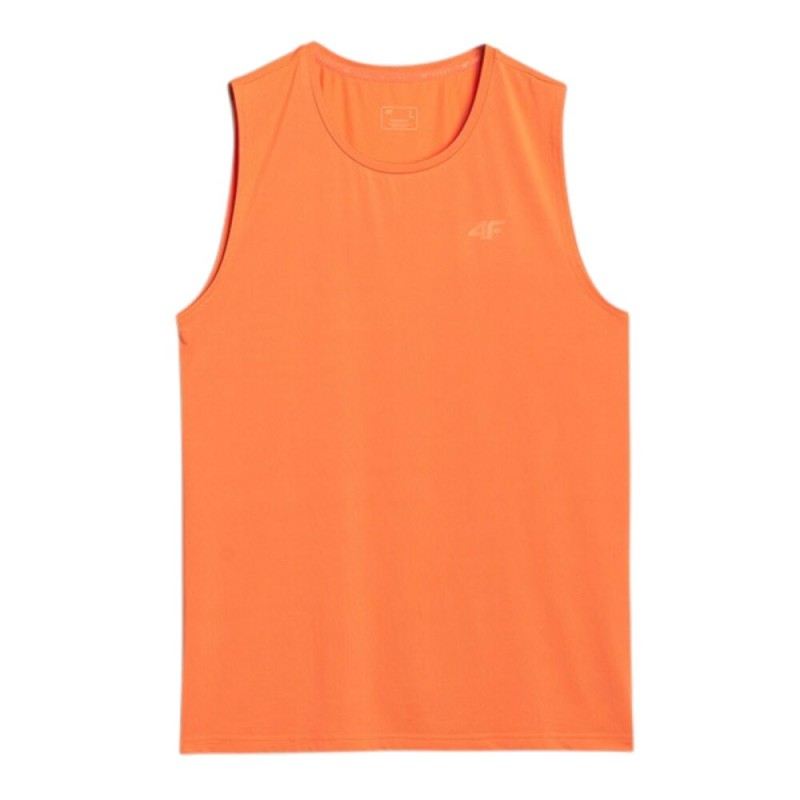 Camiseta sin mangas naranja 4F naranja hombre