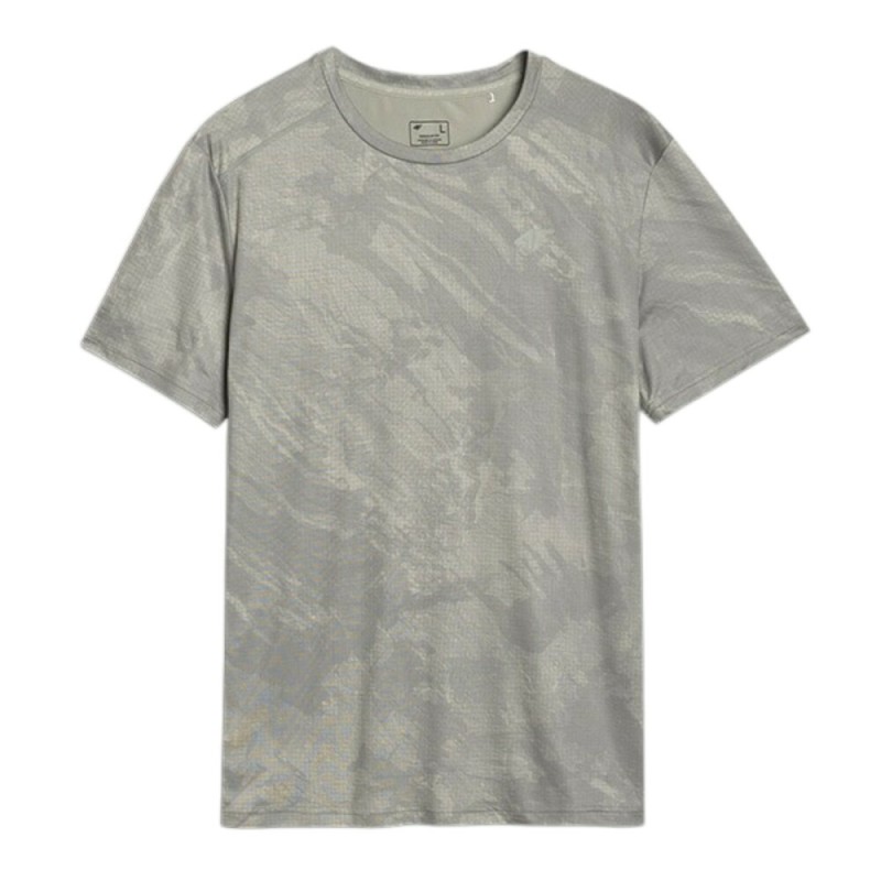 CAMISETA 4F 4FWSS25TFTSM1216-44A VERDE HOMBRE MANGA CORTA