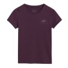 Camiseta violeta 4F violeta mujer