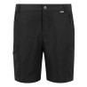 Pantalón corto outdoor negro Regatta  negro hombre