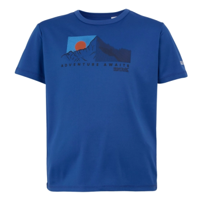 Camiseta manga corta  Azul Regatta  AlvaradoIX  RKT162-8PT  UNISEX JUNIOR  AZUL  RKT162-8PT