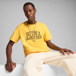 Camiseta Amarilla manga corta Puma-PUMA CLASS Graphic Tee-684643-55-AMARILLO UNISEX
