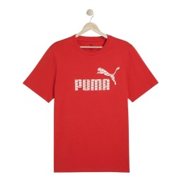 Camiseta Roja manga corta Puma-PUMA UNITED Tee-684631-15-ROJO UNISEX