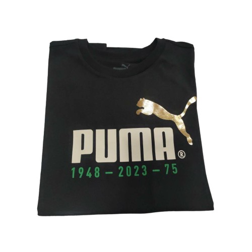 PUMA Camiseta deportiva-No.1 Logo Celebratio-676825-01-NEGRO