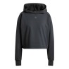 Sudadera negra Adidas-POWER HOODIE-IV9219 NEGRO-MUJER
