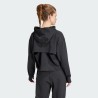 Sudadera negra Adidas-POWER HOODIE-IV9219 NEGRO-MUJER
