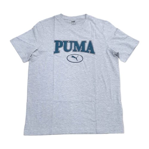 PUMA Camiseta deportiva-PUMA SQUAD Tee-676013-04-GRIS CLARO