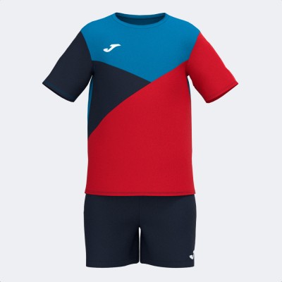 Conjunto azul-rojo Joma azul jr