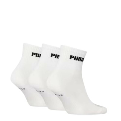 Calcetines blancos Puma blancos 3 pares