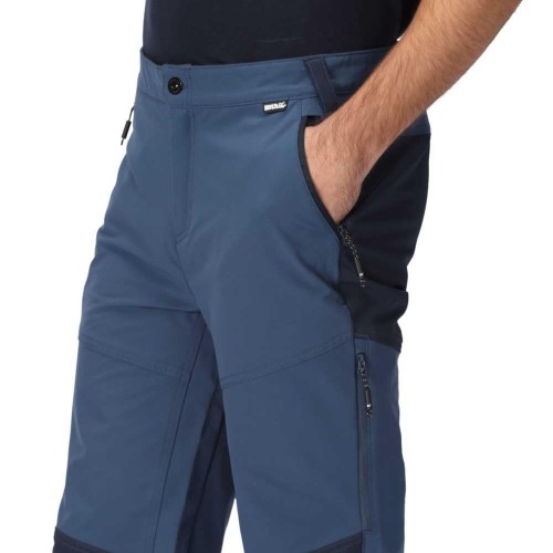 Pantalon largo REGATTA-Questra V-RMJ290R C00-AZUL MARINO