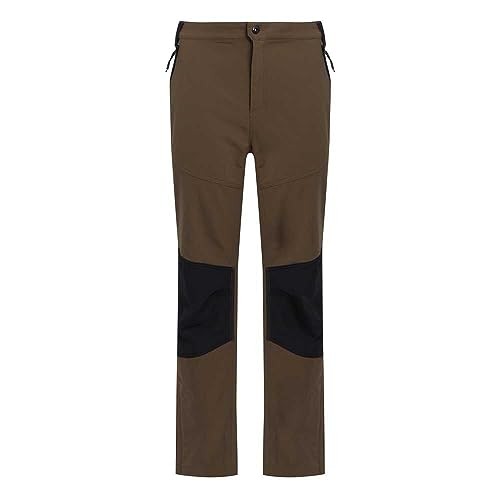 Pantalon largo REGATTA-Questra V-RMJ290R R78-MARRON-NEGRO