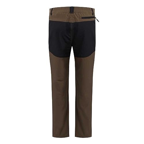 Pantalon largo REGATTA-Questra V-RMJ290R R78-MARRON-NEGRO