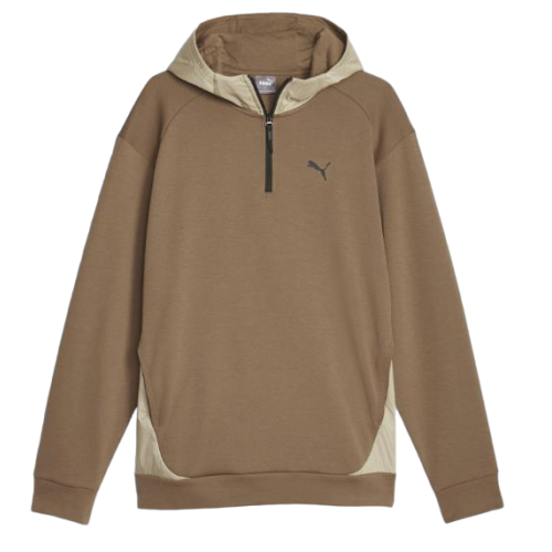 PUMA Sudadera-RAD/CAL Half-Zip DK-675893-93-MARRON