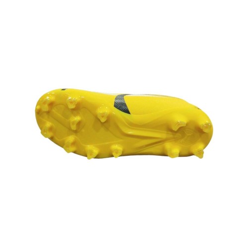 PUMA Bota Futbol-ULTRA PLAY FG/AG Jr-107530-04-AMARILLO-BLANCO