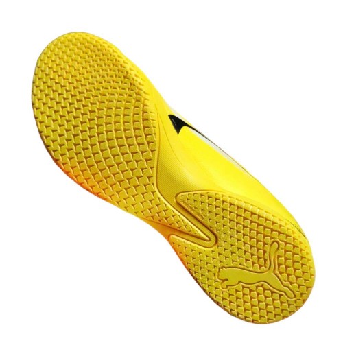 PUMA Bota Futbol Sala-ULTRA PLAY IT-107529-04-AMARILLO-BLANCO