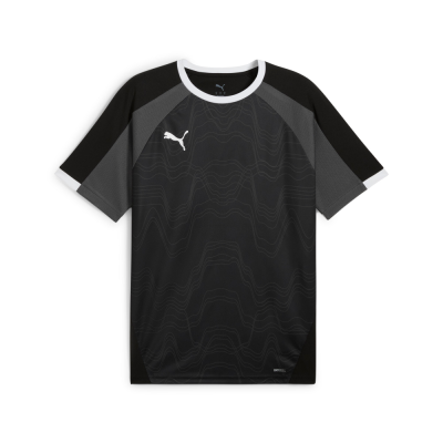 Camiseta manga corta Puma-individualLIGA Graphic Jersey-659924-03-NEGRO-GRISES UNISEX