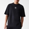 Camiseta negra New Era negra MLB