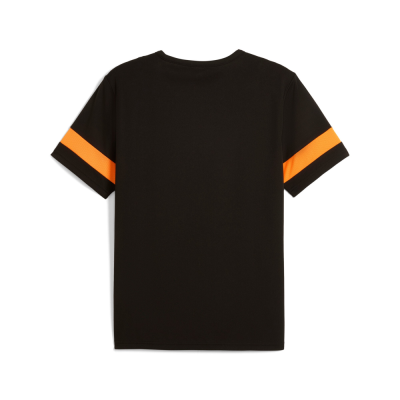 Camiseta negra-naranja Puma negra hombre