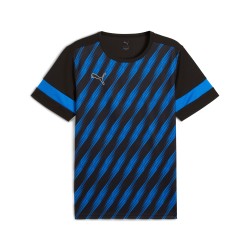Camiseta negra-azul Puma negra hombre