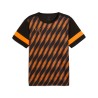 Camiseta negra-naranja Puma negra JR