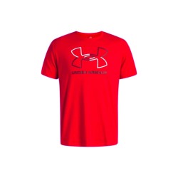 Camiseta roja Under Armour roja hombre