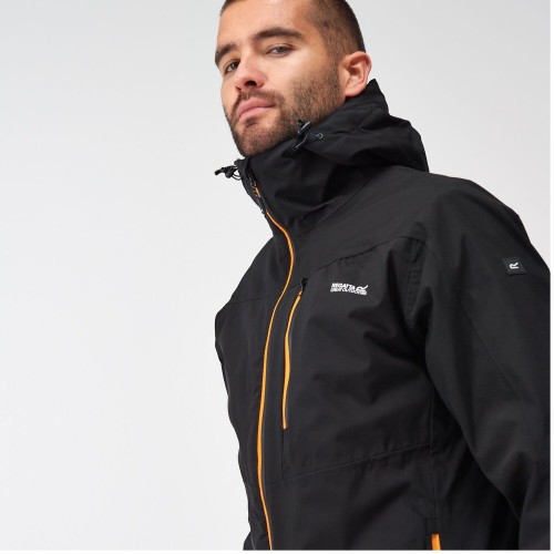 Softshell REGATTA-Wentwood VIII-RMP359 HZT-NEGRO