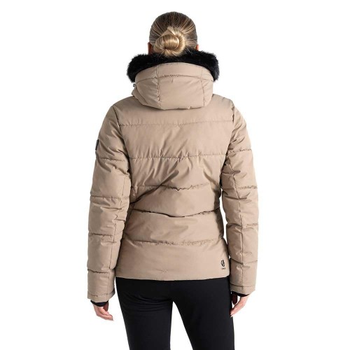 Abrigo DARE2B-GlamorizeIVJacket-DWP576 9U3-MARRON CLARO