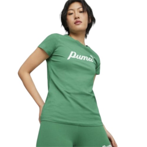 PUMA CAMISETA ARCHIVE GREEN MUJER