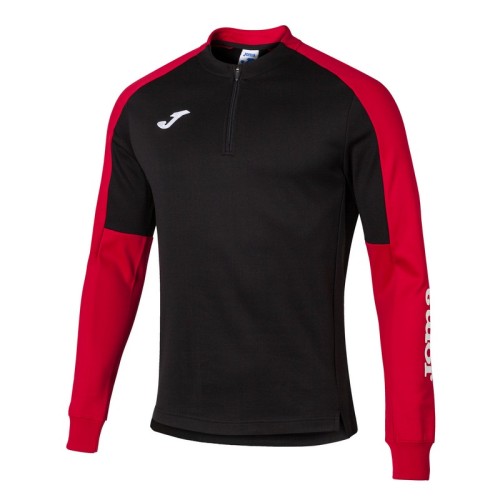 JOMA-SUDADERA ECO CHAMPIONSHIP NEGRO ROJO