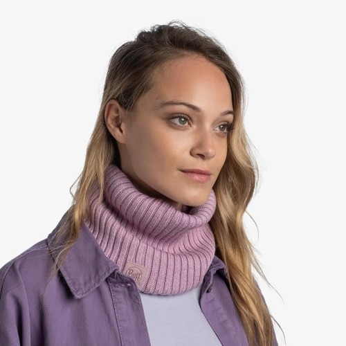 BUFF-Knitted Neckwarmer Comfort-NORVAL PANSY