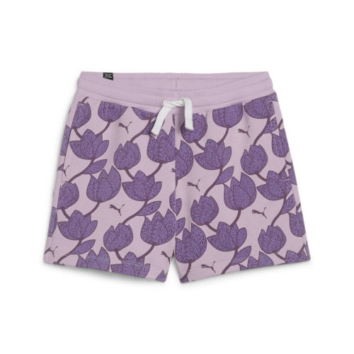 PUMA SHORT GRAPE MIST NIÑA