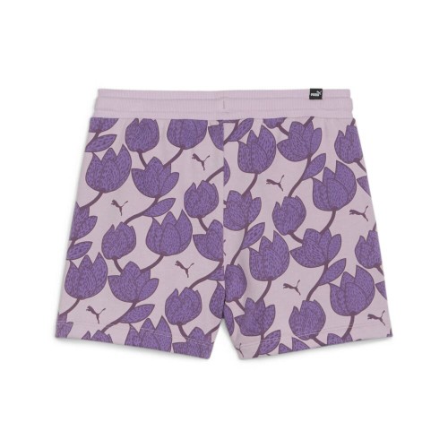 PUMA SHORT GRAPE MIST NIÑA