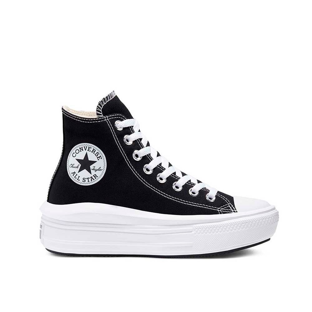 Zapatillas NEGRAS CONVERSE-CTAS MOVE HI BLACK/IVORY WOS CO