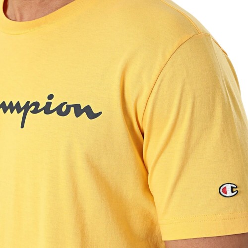 Camiseta CHAMPION Crewneck T-Shirt-219831-YS107-NARANJA-HOMBRE