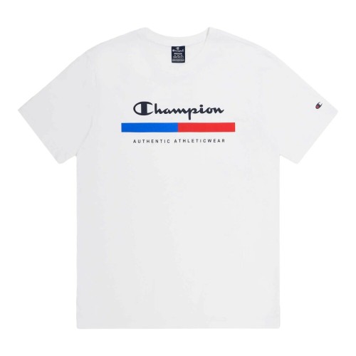 Camiseta CHAMPION Crewneck T-Shirt-306696-WW001-BLANCO-NIÑO