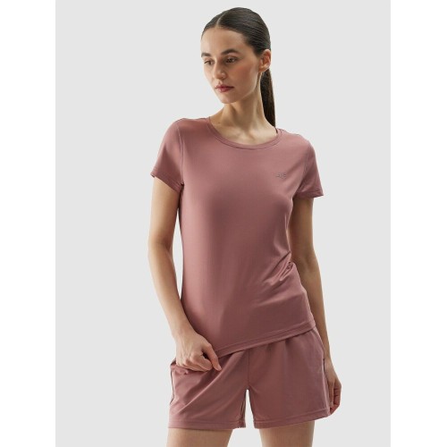 Camiseta sin mangas 4F TSHIRT FNK F604-MUJER-56S-ROSA CLARO