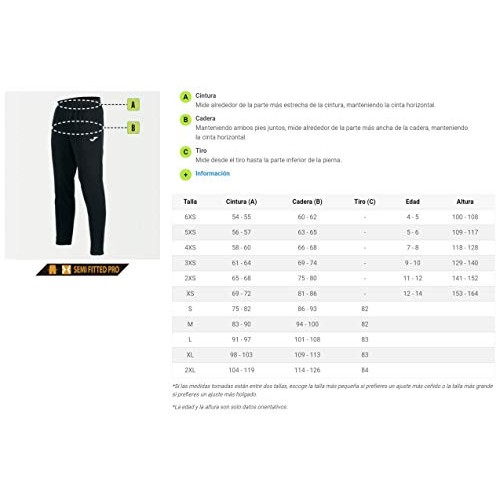 PANTALON JOMA M NILO BLACK 100165.100