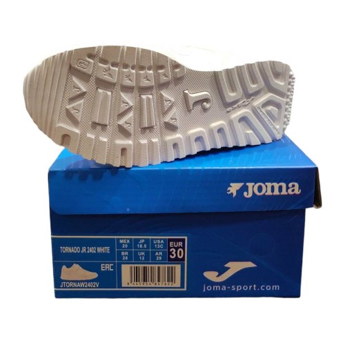 ZAPATILLAS JOMA TORNADO JR 2402 WHITE